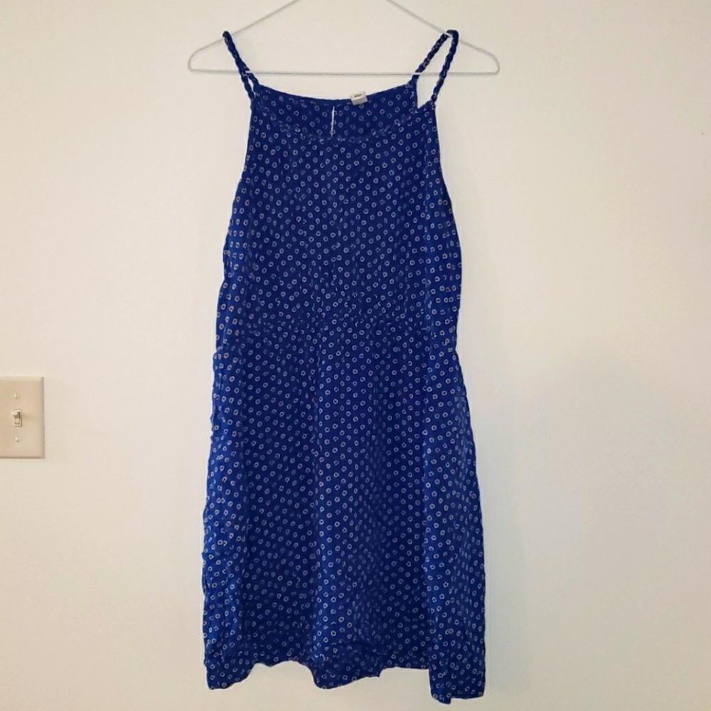 Old Navy XL blue mini dress